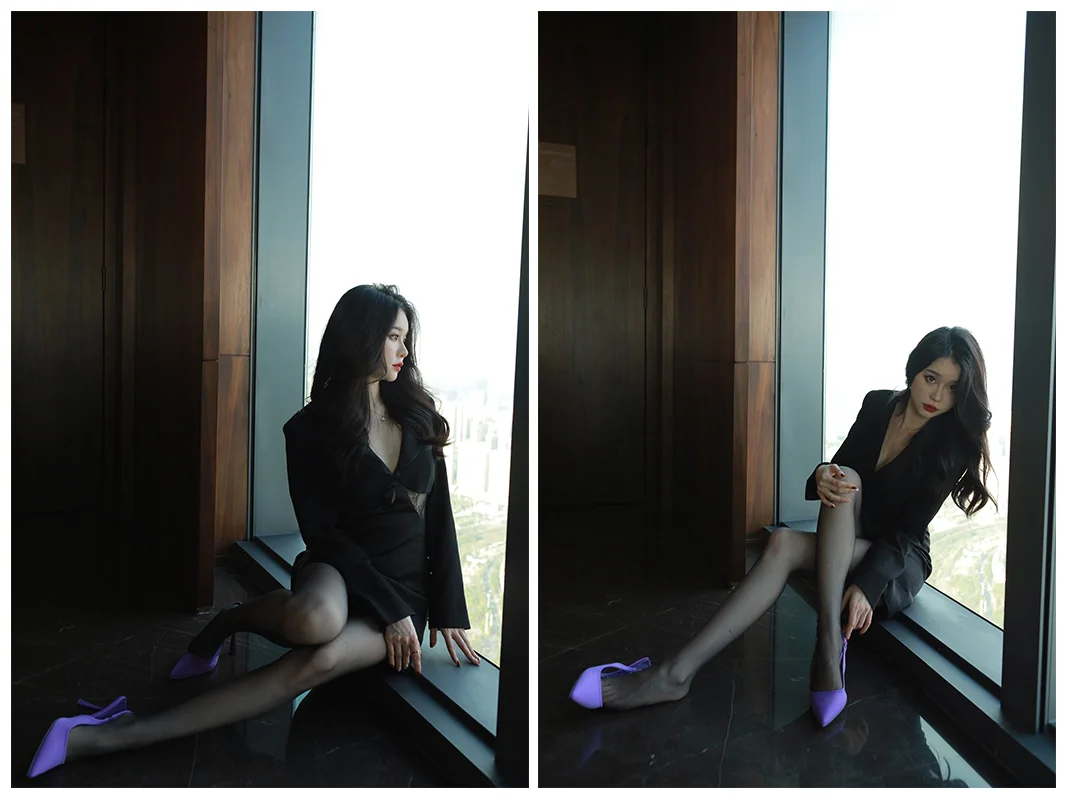 图片[2]-Sia不吃鱼 丝袜博主美腿丝袜写真图包合集 [更至 65 期 | Vol.488]-coserku