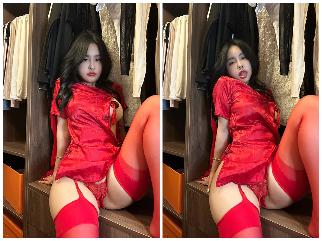 张鑫baby 微蜜圈博主写真图片图包合集 [更至 55 期 | Vol.465]-coserku