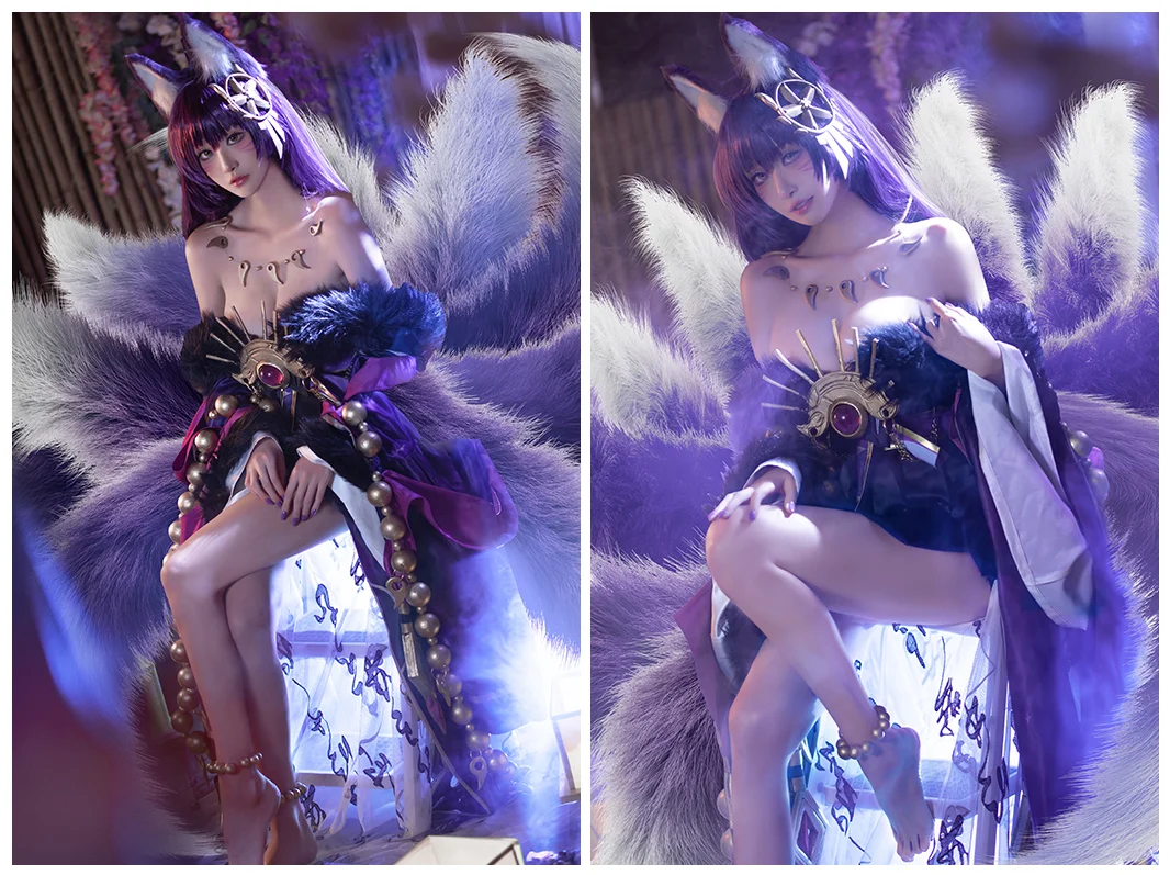 沧霁桔梗 Cos写真图片图包合集 [更至 12 期 | Vol.283]-coserku