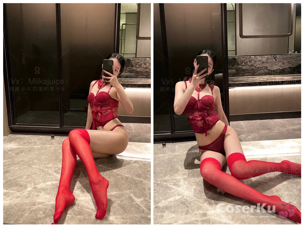 图片[3]-牛奶里的果汁 微蜜纯欲博主写真图片图包合集 [更至 4 期 | Vol.457]-coserku