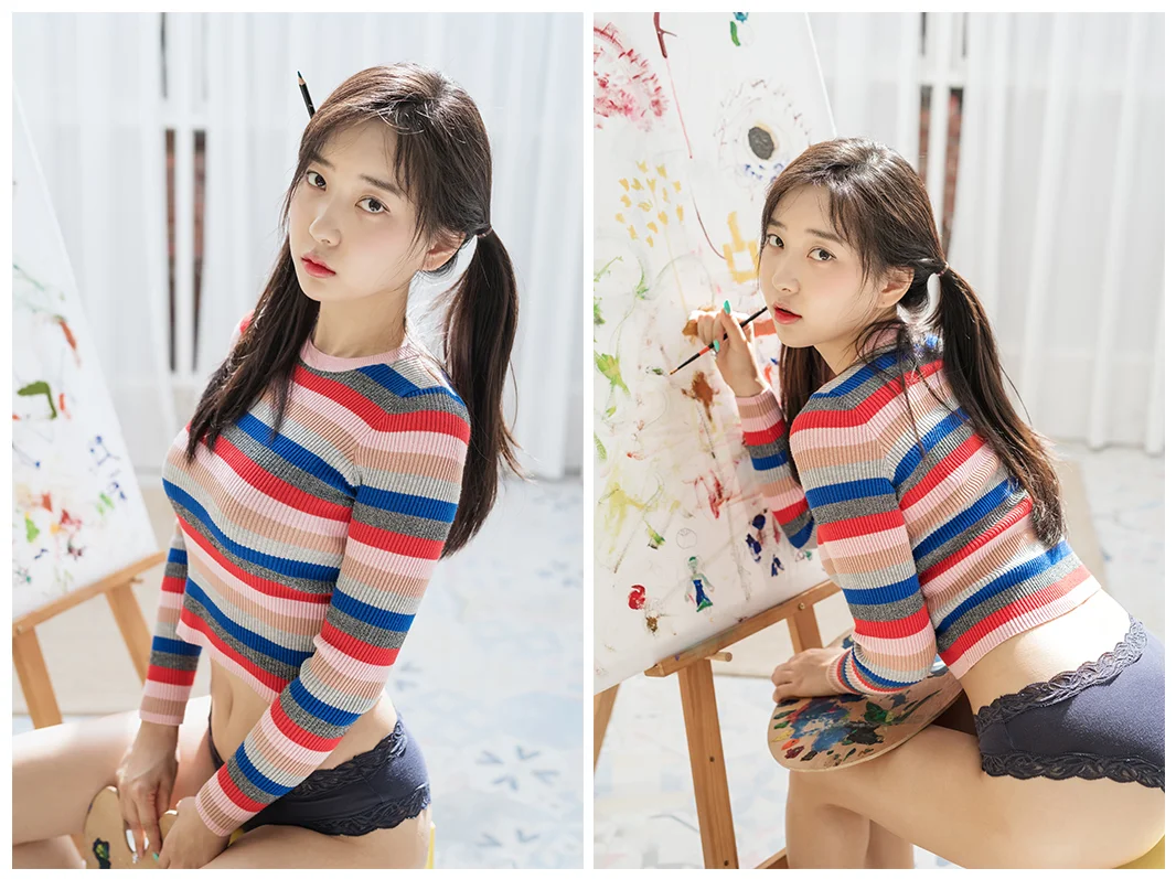 图片[3]-韩国@申才恩 模特写真图片图包合集 [更至 12 期 | Vol.327]-coserku