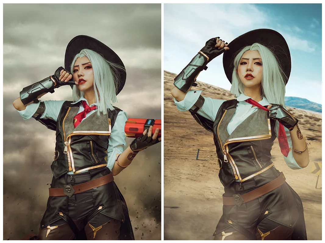 蓝小沂KiKi Cos写真图片图包合集 [更至 11 期 | Vol.191]-coserku