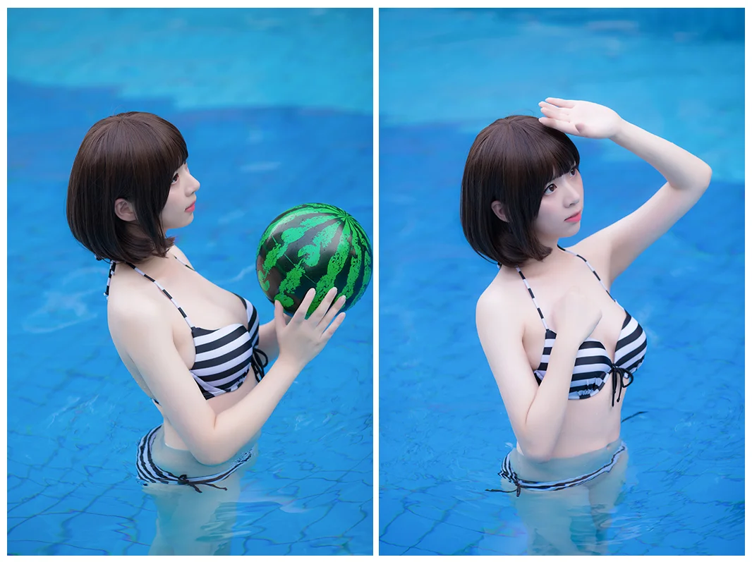 闪月半 Cos写真图片图包合集-coserku