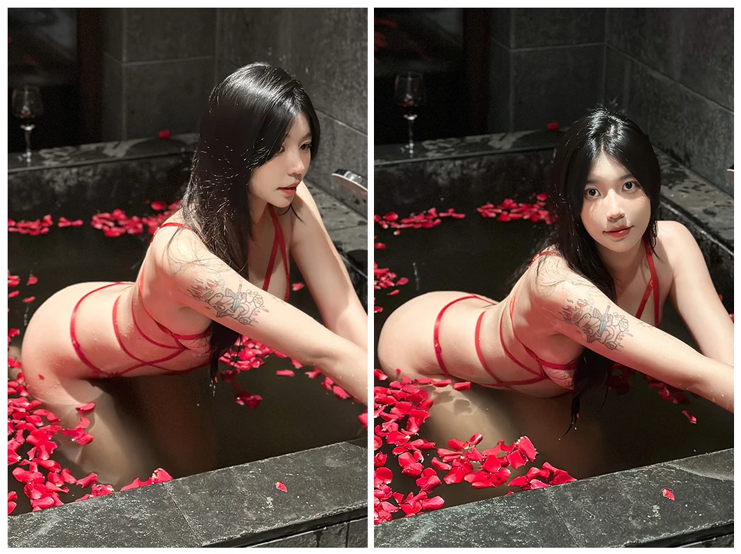 鱼神 微蜜圈博主写真图片图包合集-coserku